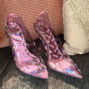 Aldo Women’s beautiful Barbie Tessy shoes! BB sparkles!